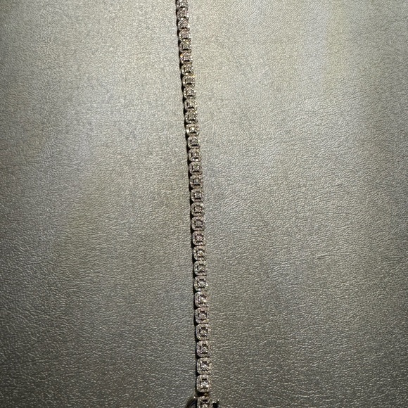 2 carat white gold bracelet - Picture 3 of 5